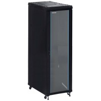 PHASAK Armario Rack 19" Phasak Pro 37U  600x800 Desmontado (Incluye: 2 bandejas de 19? + Regleta electrica 19? + Juego de ruedas +  Ventilacion)